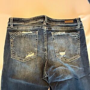 Buckle Women's Faded Blue Boot Cut Jeans